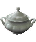  Sopeira Porcelana Trabalhada Pequena