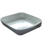 Travessa Porcelana Refrataria Retangular Grande